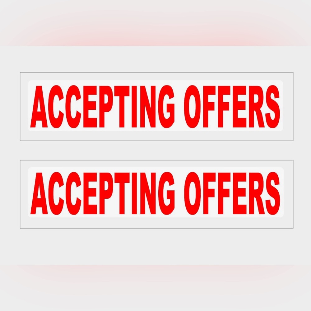 All reasonable offers welcome💙